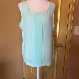 Ann Taylor light blue Chiffon Women's Top